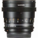 Samyang Objetivo 50MM T1.5 Vdlsr MK2 para Canon Ef  LK SAMYANG