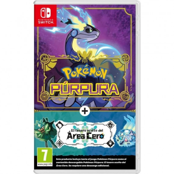 Pokemon Purpura + Area Zero Switch  NINTENDO