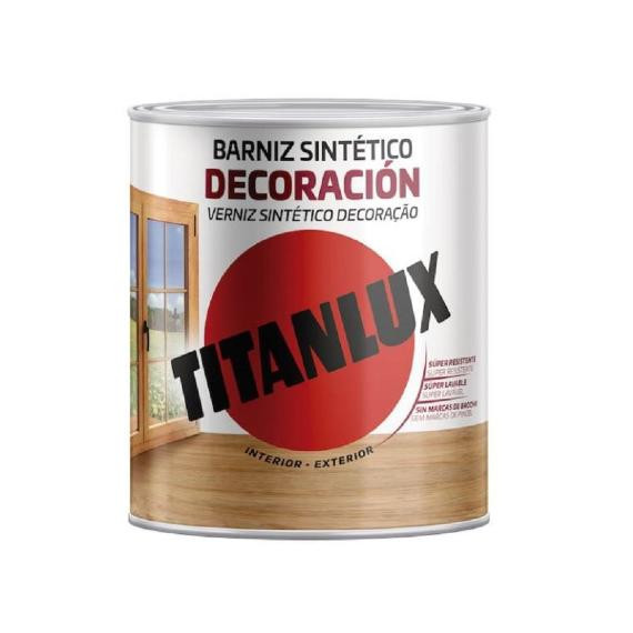 Barniz Titan Sintetico Decoracion Satinado 1003 250 Ml