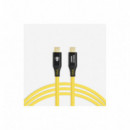COBRA TETHER CABLE 10M USB-C A USB-C AMARILLO