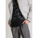 Riñonera de Popelina y Tejido Efecto Palma de ANTONY MORATO