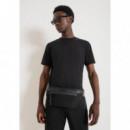 Riñonera de Popelina y Tejido Efecto Palma de ANTONY MORATO