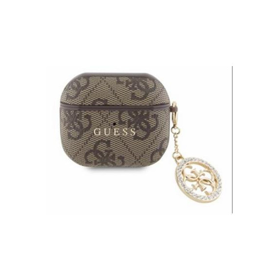 GUESS Funda Airpods 3 Marron Strass