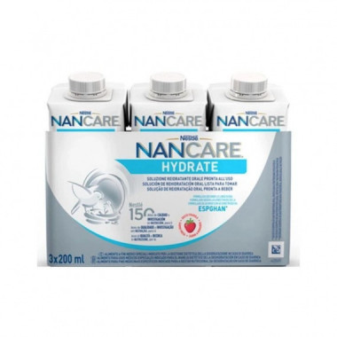 Nestle Nan Care Hydrate Liquido 3 Envases 200ML  NESTLÉ