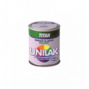 Pintura Titan Unilak Esmalte Al Agua Brillante 750 Ml