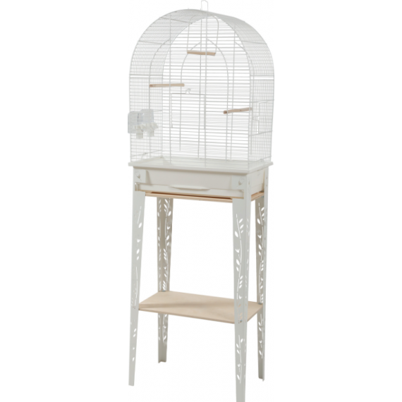 ZOLUX Ave Jaula Mueble Chic Patio Blanca M