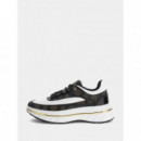 Zapatilla Kyra 4G Logotipo Peonía de GUESS