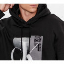 Sudadera CALVIN KLEIN Connected Layer Negra
