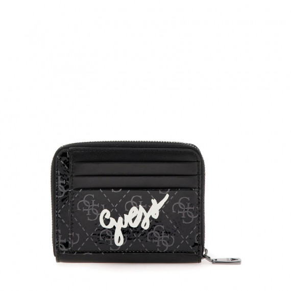 Vzzl Tag Mlt Card Cs W Zip Ard Black  GUESS