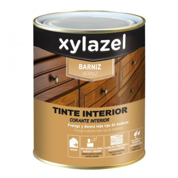 Barniz Xylazel Tinte Interior Brillante 750 Ml