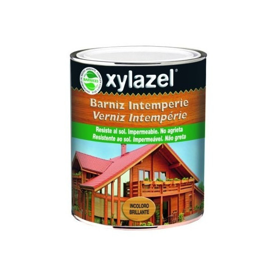 Barniz Xylazel Tinte Interperie Brillante Incoloro  750 Ml