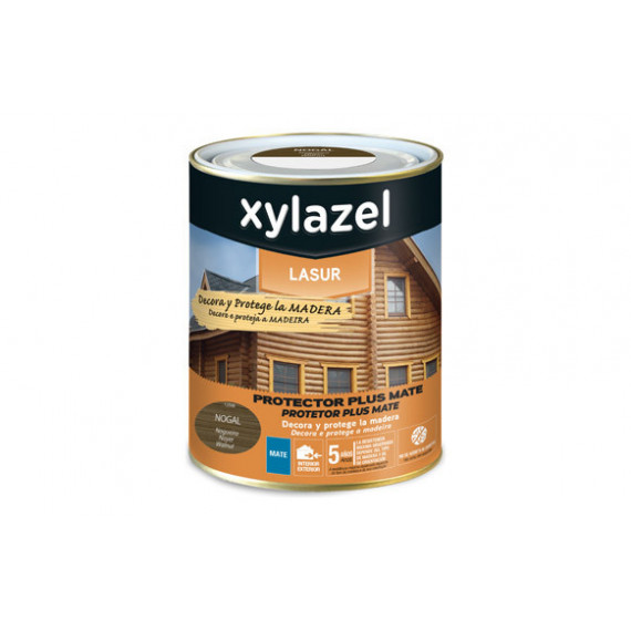 Lazur Xylazel Protector Sol Satinado 7/8 Años 5 Litros