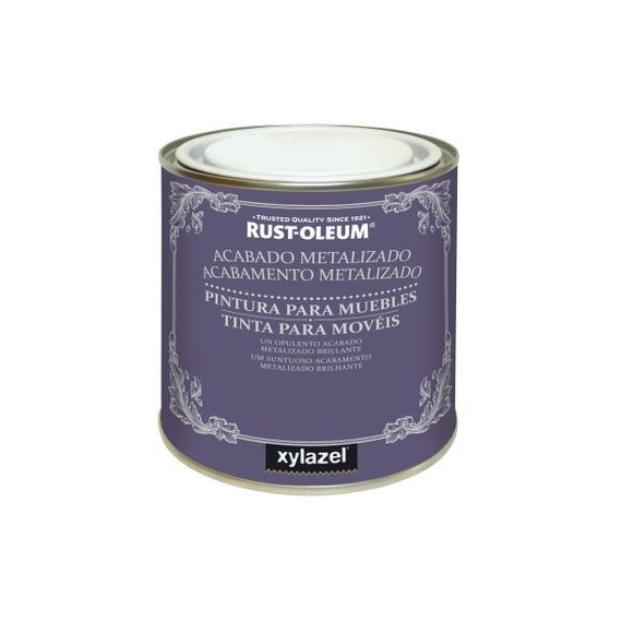 Pintura Xylazel Rust-oleum Muebles Metalizado 500 Ml