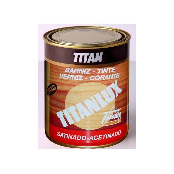 Barniz Titan Tinte Sintetico Satinado 750 Ml