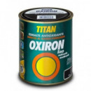 Pintura Titan Oxiron Esmalte Antioxidante Efecto Forja Satinado 750 Ml