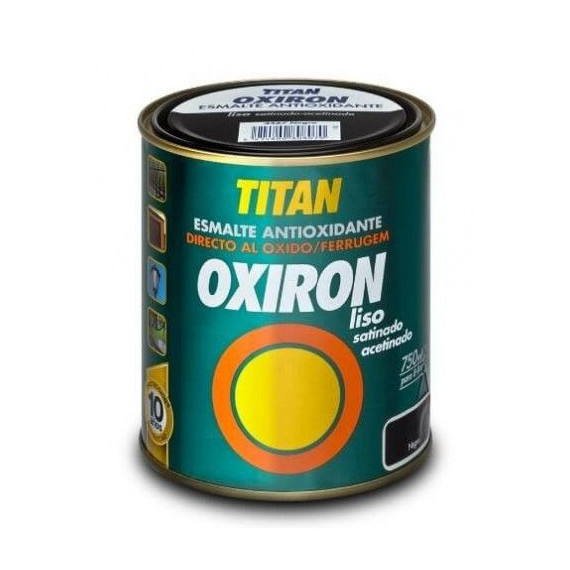 Pintura Titan Oxiron Esmalte Antioxidante Efecto Forja Satinado 750 Ml