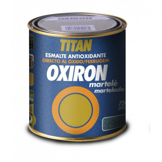 Pintura Titan Oxiron Esmalte Metalico Martele 375 Ml