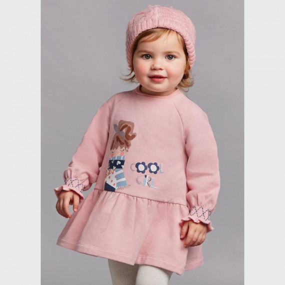 Vestido Bebé Rosa 2956-10 MAYORAL
