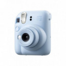 FUJIFILM Camara Mini Instax 12 Kit Color Azul  + Papel 10 Fotos + 3 Portara Retratos
