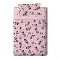 Juego de Sábanas infantil cama 90 - Minnie Happy - 100% Algodón