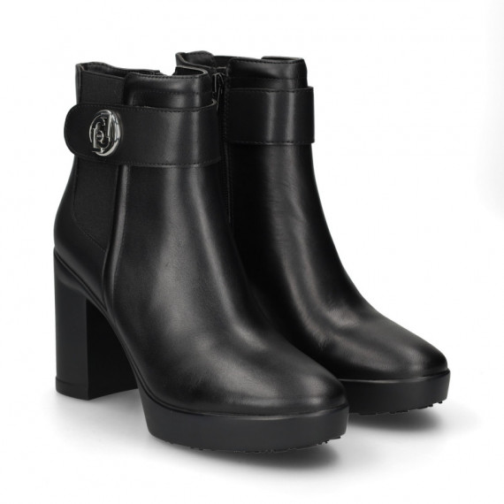 Botin Aplique Lado Negro  LIUJO