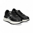 Logo Lentejuelas Dep.piel Negro  LIUJO