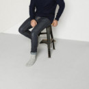 Cotton Slub M Gray White  BIRKENSTOCK