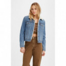 Chaquetas Mujer Chaqueta Levi's® Trucker Type Iii Sherpa Indigo Worn In  LEVI'S