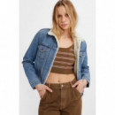Chaquetas Mujer Chaqueta Levi's® Trucker Type Iii Sherpa Indigo Worn In  LEVI'S