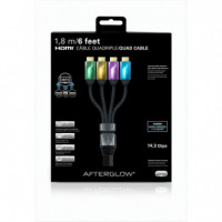 Quad Cable HDMI 6' Afterglow  PDP