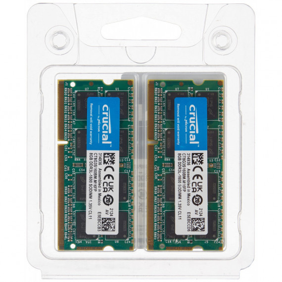Crucial 4GB DDR3 1600MHz PC3-12800 PC