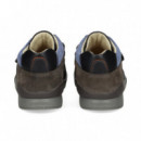 Botin 2 Velcros Costuras Multi Negro  BIOMECANICS