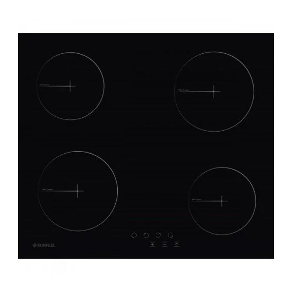 Placa Vitro Tactil Sunfeel 4 Fuegos PVS4F
