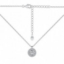 Collar plata 925 punto de luz