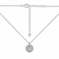 Collar plata 925 punto de luz