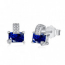 Pendientes plata 925 Swarovski