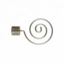 Terminal Cortina Espira Plata FW111