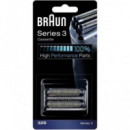 BRAUN Repuesto Afeitadora 32S Proskin  Series 3 Plata