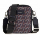 Mini Bandolera Ederlo con Logo G Cube de GUESS