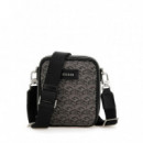 Mini Bandolera Ederlo con Logo G Cube de GUESS