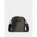 Mini Bandolera Ederlo con Logo G Cube de GUESS