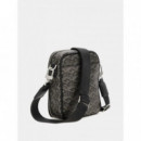 Mini Bandolera Ederlo con Logo G Cube de GUESS