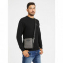 Mini Bandolera Ederlo con Logo G Cube de GUESS