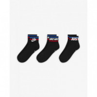 NIKE Calcetines Negros Al Tobillo - Guanxe Atlantic Marketplace