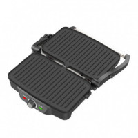 Sandwichera Inox 1.600W Placas Grill  LARRYHOUSE