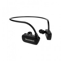 SUNSTECH Reproductor MP3 8GB/BLUETOOTH Diadema Negro Argoshybrid Sumergible 3 Mtrs IPX8