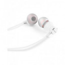 AIWA Auricular Estereo con Microfono ESTM-50SL con Cable Jack 3.5MM Blanco