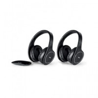 Meliconi Auricular Inalambrico Duo para TV con Base con Optico y Jack Hp Easy 497320  LALO - Guanxe Atlantic Marketplace