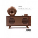 KOOLTECH Altavoz Portatil BLUETOOTH SP-M80 Fm 5.3 HD Vintage 5W Radio Fm,usb,micro Sd,aux In