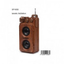 KOOLTECH Altavoz Portatil BLUETOOTH Sp-kiss Vintage 5W Radio Fm,usb,micro Sd,aux In